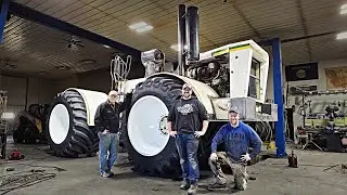 It's a MONSTER!! 🤯 Worlds Largest Ag Tires Going On!! - Monster BIG BUD