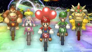 Mario Kart Wii - All Battle Courses (Wii Stages)