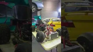 125cc TURBO FLUTTER! #gokart #turbo #DIY #driftkart