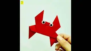 Paper Crab 🦀 | Origami Art | Shorts | Ytshorts | Diary Of Art
