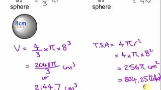 volume of spheres