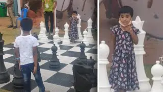 When You Are AS TALL As Chess Pieces