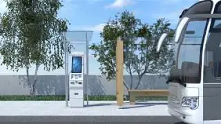 polytouch® 24 rock - The flexible kiosk for outdoor use