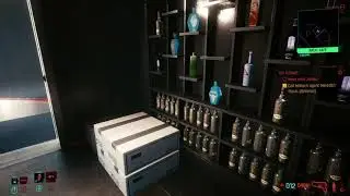 [Cyberpunk 2077] Exploring Peralez's Apartment Early - The bullet holes are already there!!!