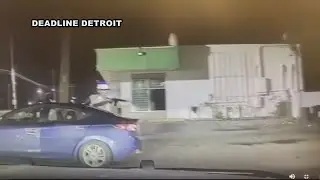 Detroit cops flee from drive-by shooting happening in front of them