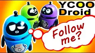 Дроиды Follow me - прикольные роботы от SilverLit / Droids Robots YCOO