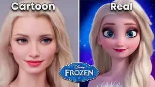Frozen Characters IN REAL LIFE 💥