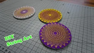 DIY STRING ART TUTORIAL | CRAFT | STEP BY STEP TUTORIAL
