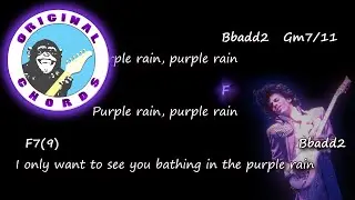 Prince - Purple Rain - Chords & Lyrics