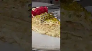 Вкусные КОРЖИ для НАПОЛЕОНА 🍰 #рек #рекомендации #рецепт #наполеон #торт