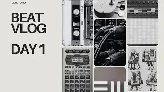 Beat Vlog Day 1 - Cook up with Push 3 Standalone + SP 404 MK2