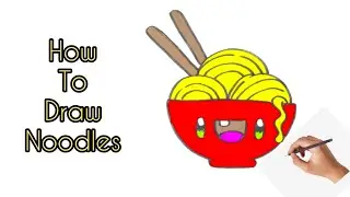How to draw Cute Noodles bowl | #DrawingTutorial35 | MyKawaiiCorner