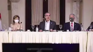 Presidente Luis Abinader hace un llamado a toda la sociedad a unir efuerzo