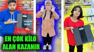 24 SAAT EN ÇOK KİLO ALAN KAZANIR  YARIŞMASI !