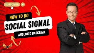 SEO Course 11 - How to do Social Signal and Auto Backlink