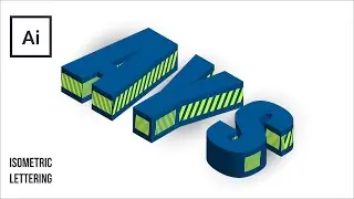3D Isometric Text Effect | Adobe Illustrator Tutorial