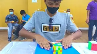 Rubik's cube 4×4 average (56.80) on competition | Cube Milao Bangladesh 2022 | Atonu cubing