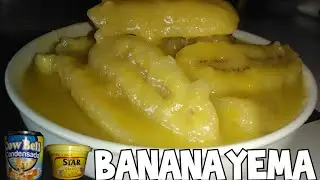 Saba Banana Recipe | BANANA YEMA Affordable Dessert | Khyvins Kitchenette