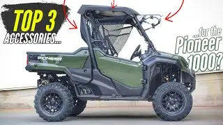 New Honda Pioneer 1000 Review: 3 Best UTV Accessories?
