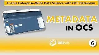 Data Science with OCS Dataviews - Metadata in OCS