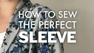 How to Sew Sleeves on Knit Tops Sewing Tutorial