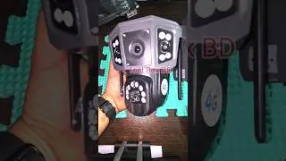 4G SIM Support High Quality CCTV Camera With Battery