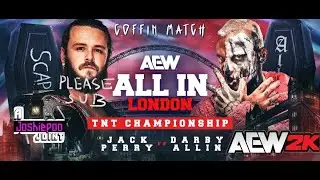 AEW All In 2024 Jack Perry vs Darby Allin AEW 2k #aew #wwe2k24  #darbyallin #wrestling #aewallin