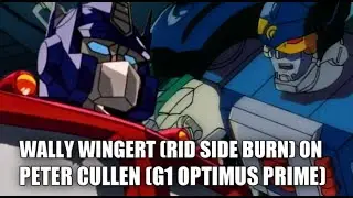 Transformers Robots In Disguise Actor Wally Wingert on Transformers G1 Optimus Prime Peter Cullen.