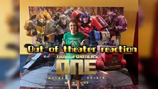 🦝Transformers One out of theater reaction🦝