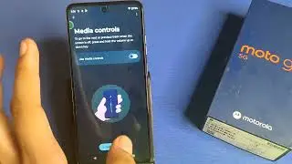 Moto G45 5G - use Media Control Gestures | how to Enable Control Gestures on Motorola G45 5G