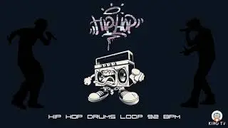 Hip hop drums Loop - 92 BPM