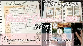 2023 BULLET JOURNAL SETUP ORGANIZACIÓN COMO AMA DE CASA agenda 2023 