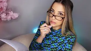 ASMR ROLEPLAY | PSİKOLOĞUN SANA SORULAR SORUYOR  | TÜRKÇE ASMR