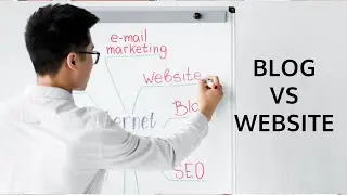 Blog vs Website ! what is the difference between blog and website ! page vs post