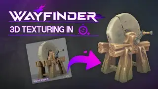 Creating a stylized texture based on the game Wayfinder