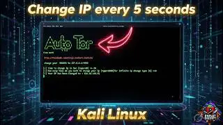 Automatically Change IP Address in every 5 Seconds - 100% ANONYMOUS | Kali Linux any linux