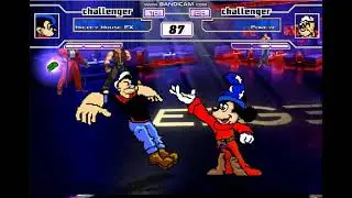 Mugen Request #33 Mickey EX VS Popeye