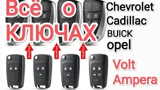 Ключи Chevrolet Opel Cadillac Buick GM