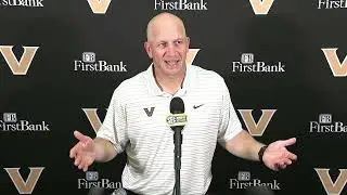 Vandy Football - Clark Lea Postgame Interview vs. Virginia Tech