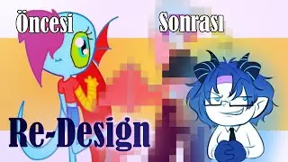 ESKİ ÇİZİMLERİM İFŞA??? // Karakter Re-Design Speedpaint