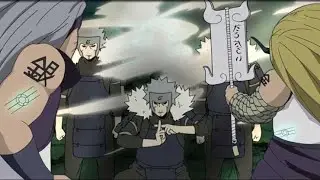 Tobirama vs Kinkaku and Ginkaku (animation)