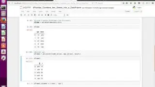 Pandas Combine two Series into a DataFrame