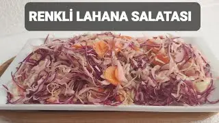 Renkli lahana salatası tarifi