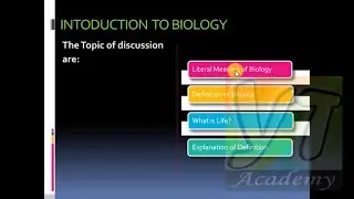 Introduction to Biology-Class 11 Urdu Hindi-Lecture 1 by YT Academy-Subscribe Us