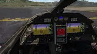 X Plane 11. Pipistrel Panthera. LGKL - LWOH.