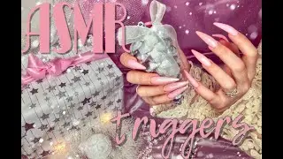 Super ASMR triggers / triggers with long nails / ASMR goosebumps