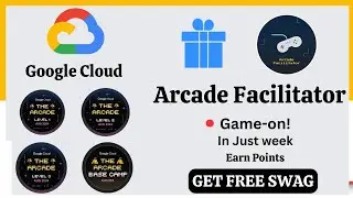 Arcade Facilitator Live Now 🔴|| Google Cloud Arcade || Get FREE Swag.