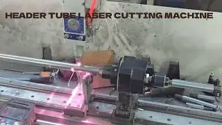 Car condenser Header tube laser cutting machine