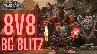 8v8 Battleground Blitz - FIRE MAGE Gameplay | World of Warcraft Dragonflight