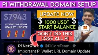 Pi network wallet Domain $1000+ update| pi coin price today | Pi crypto app new kyc | Pi latest news